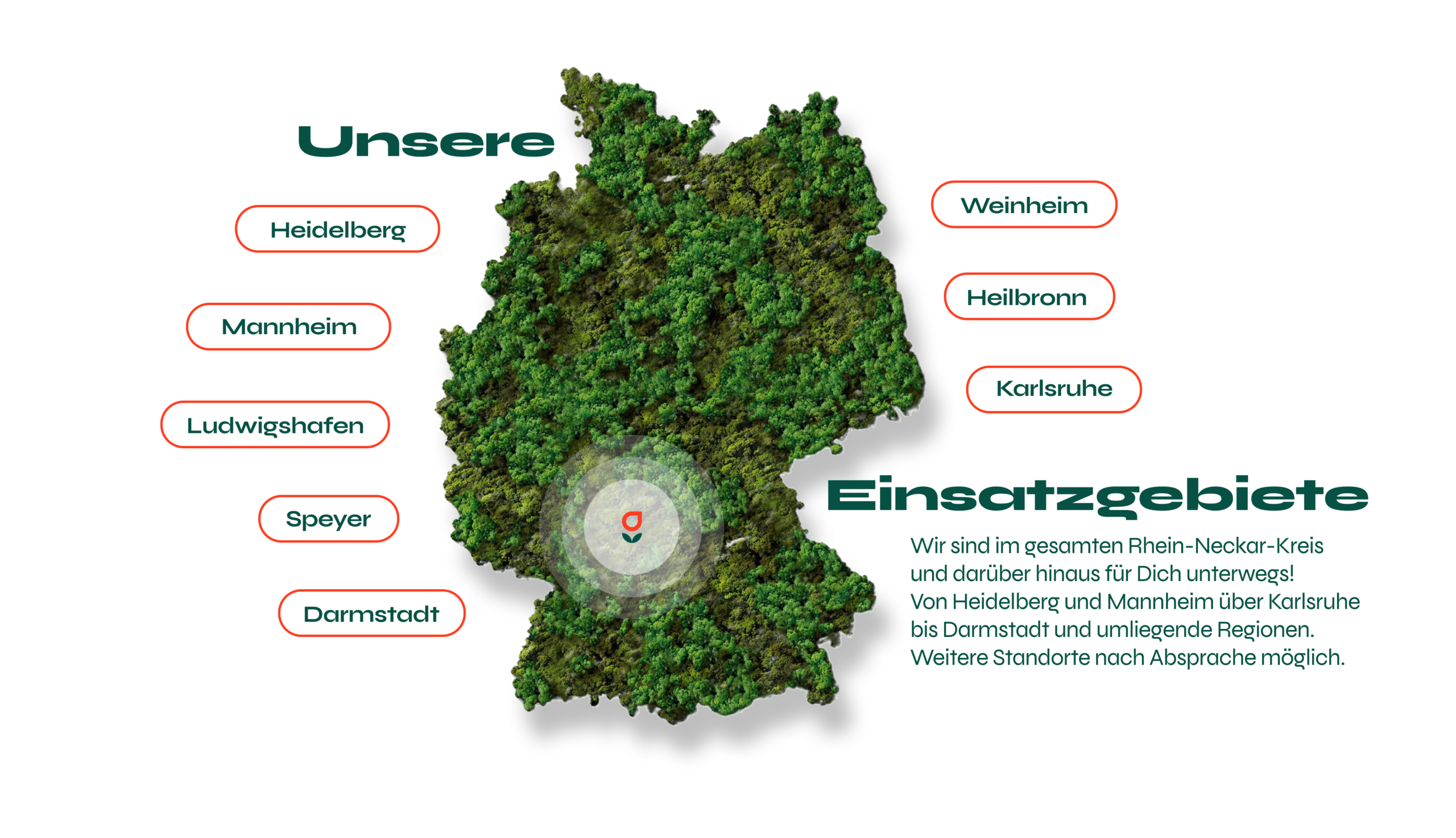 Standorte – Professionelle Gartengestaltung mit nachhaltigem Konzept – Dachgrün Deutschland Standorte - Professionelle Gartengestaltung mit nachhaltigem Konzept - Dachgrün Deutschland